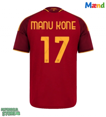 AS Roma Manu Kone #17 Replika Hjemmebanetrøje 2026-27 Kortærmet